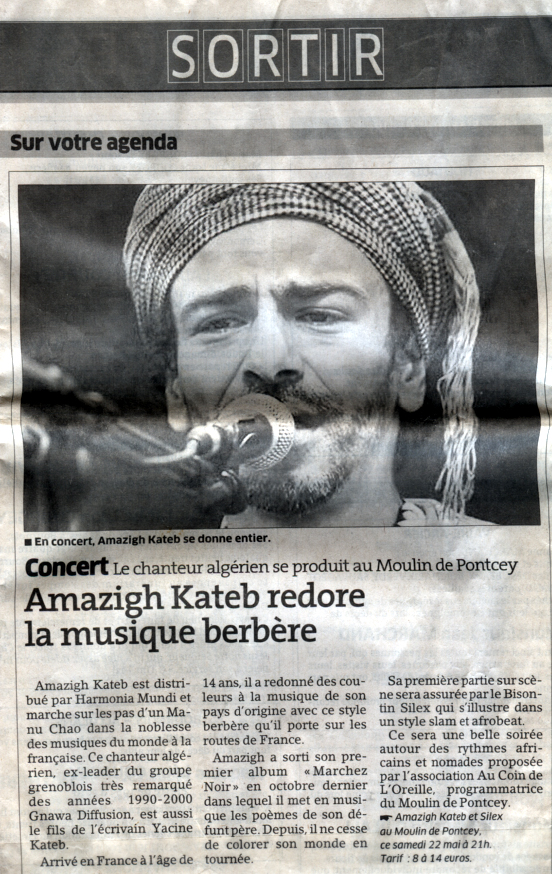 article amazigh kateb